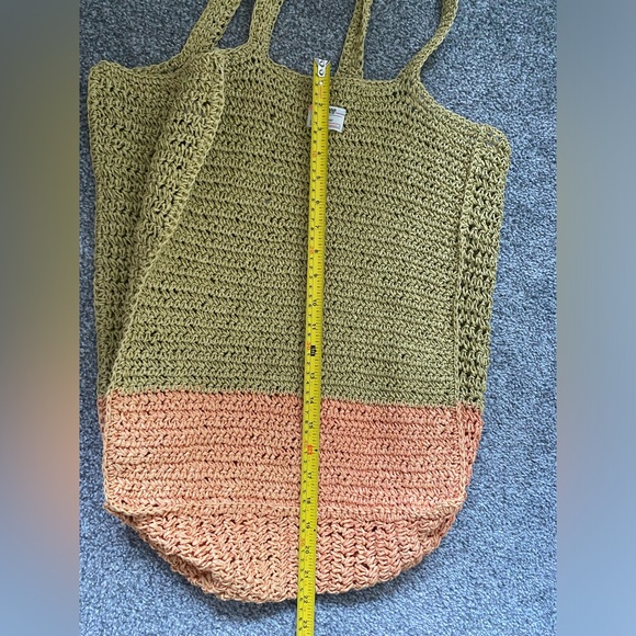 TNA raffia large beach tote summer bag - Picture 10 of 10